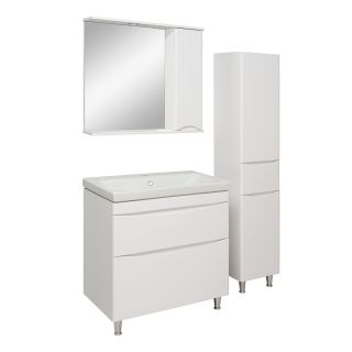 Зеркальный шкаф Runo правый Афина 80 (00-00001172)